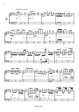 Sinfonia D-Dur - Klavier - Anna Amalia – Bild 3