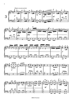 Sinfonia D-Dur - Klavier - Anna Amalia – Bild 4